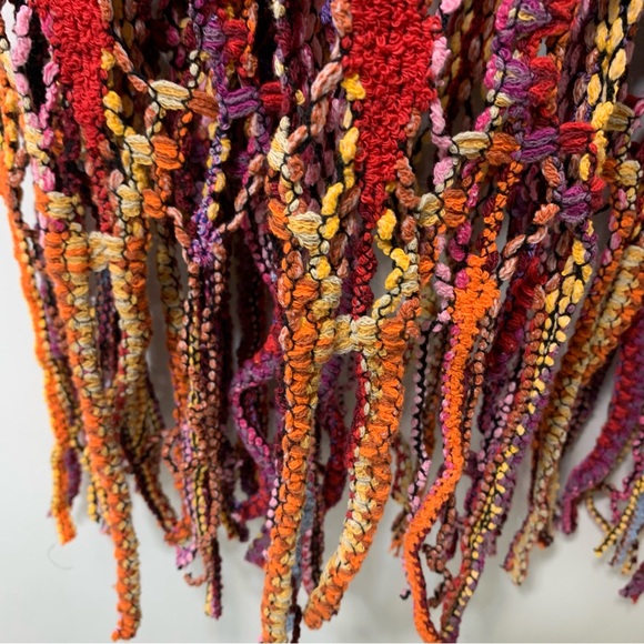 ZARA NWT FRINGED KNIT MIDI DRESS bloggers fave ref 3500/001 - Picture 9 of 14